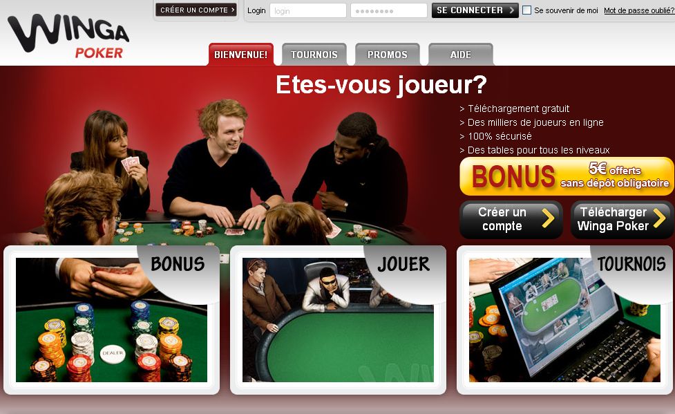 Winga.fr enfin disponible en France Winga.fr enfin disponible en France