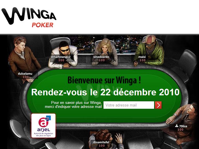Winga.fr nouvelle salle de poker legale en France Winga.fr nouvelle salle de poker legale en France