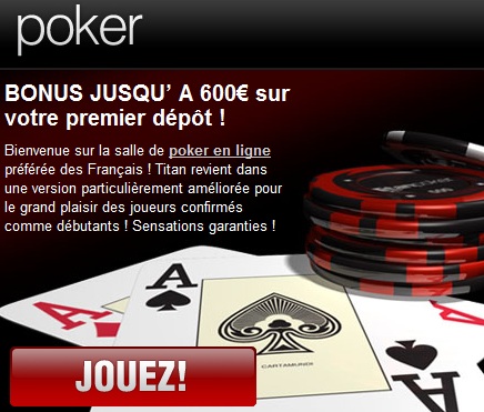 Promotion des bonus poker en ligne interdites