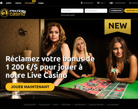 PKR live casino propose des tables avec croupiers en direct